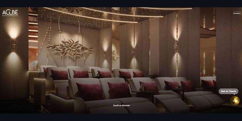 Acube Developments website screenshot